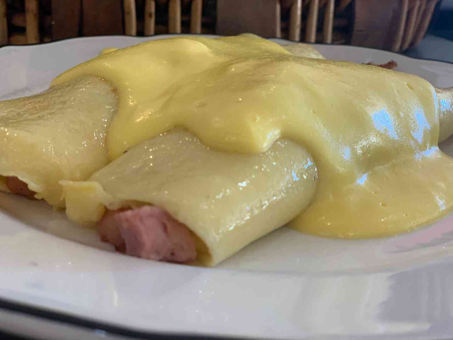 Ham & Cheese Crepes