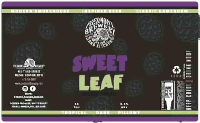 Sweet Leaf Double NEIPA w/ Hemp Terpenes