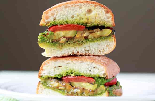 Grilled Veggie Sandwich