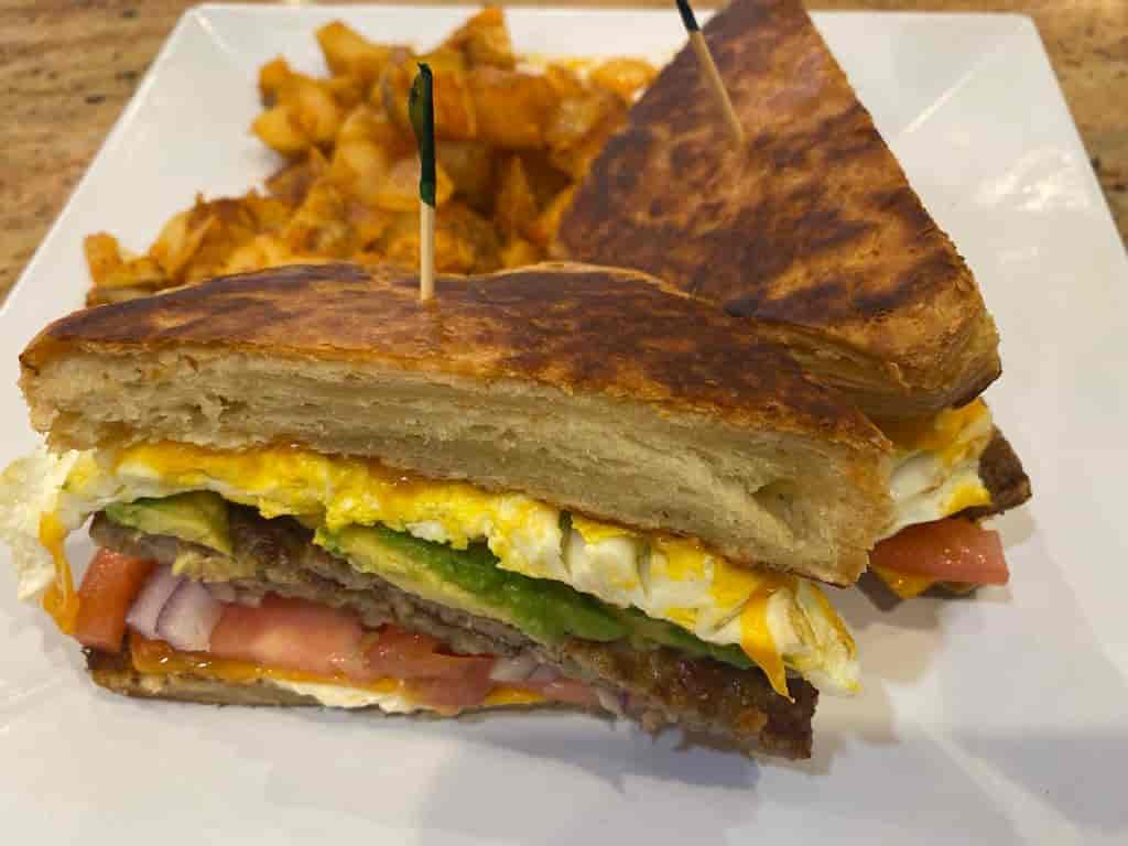 Croissant Breakfast Sandwich