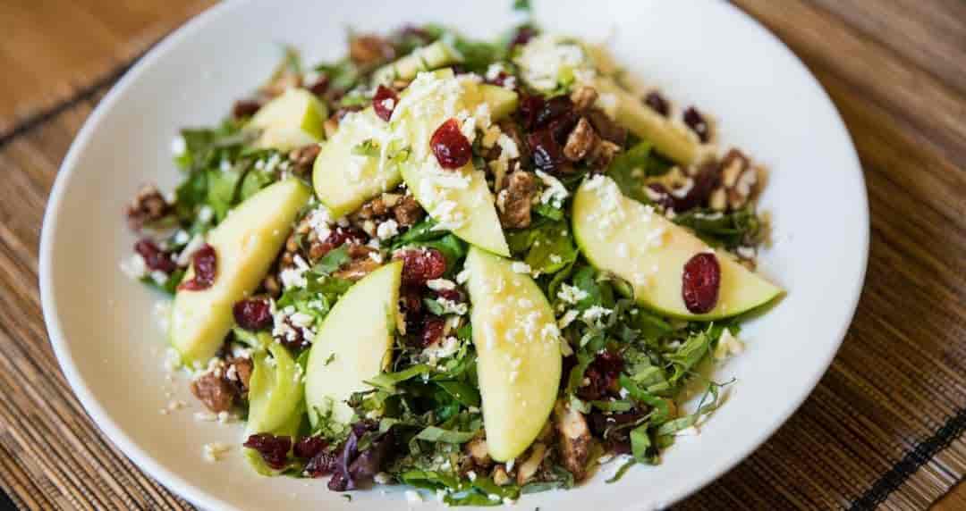 Apple Walnut Cranberry Salad