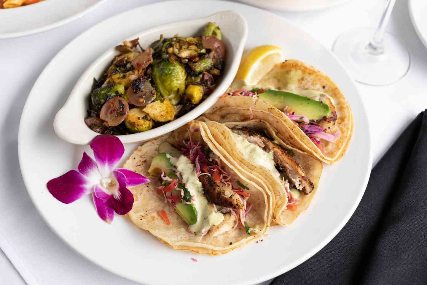 Seared Snapper Tacos