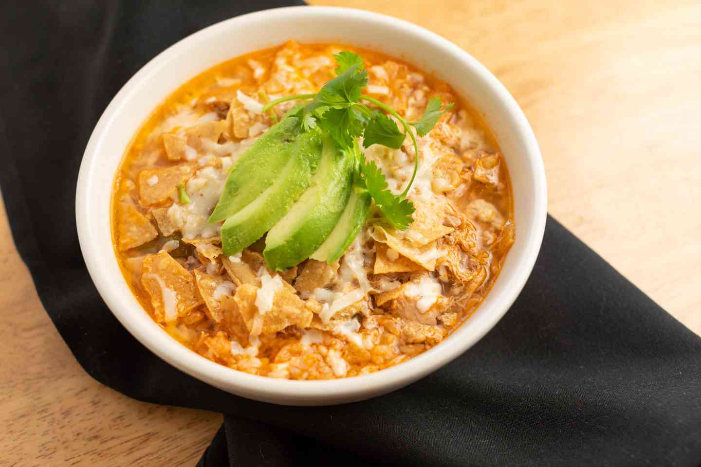 Chicken Tortilla & Rice Soup