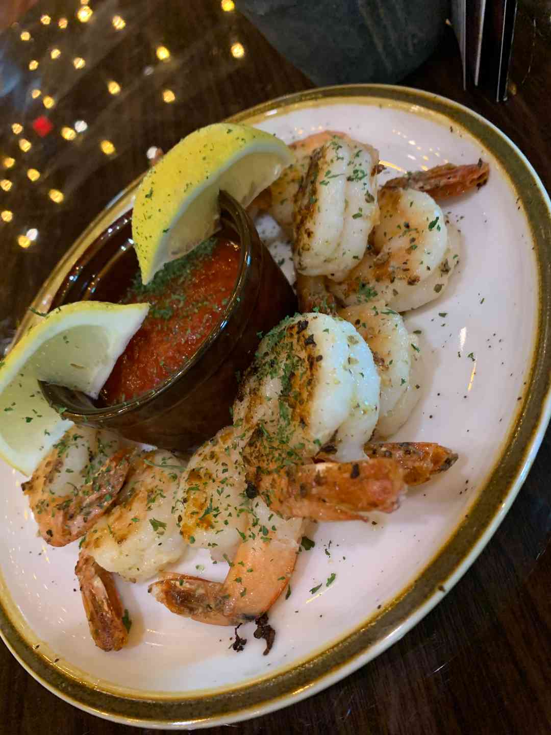 Grilled European Shrimp