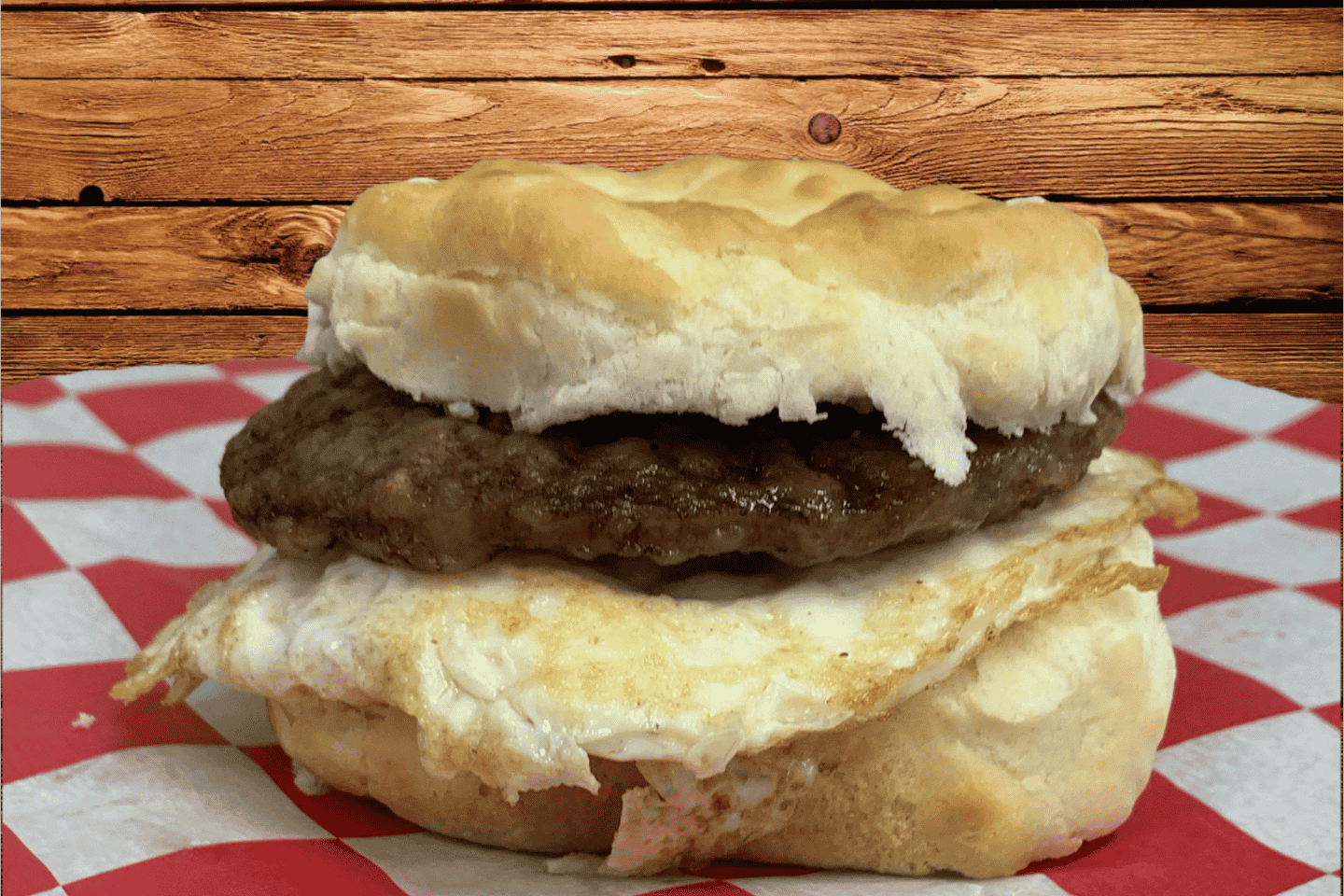Breakfast Sandwiches with Egg & Meat