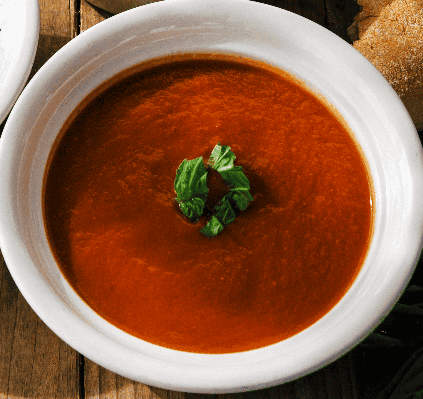 TOMATO BASIL BISQUE