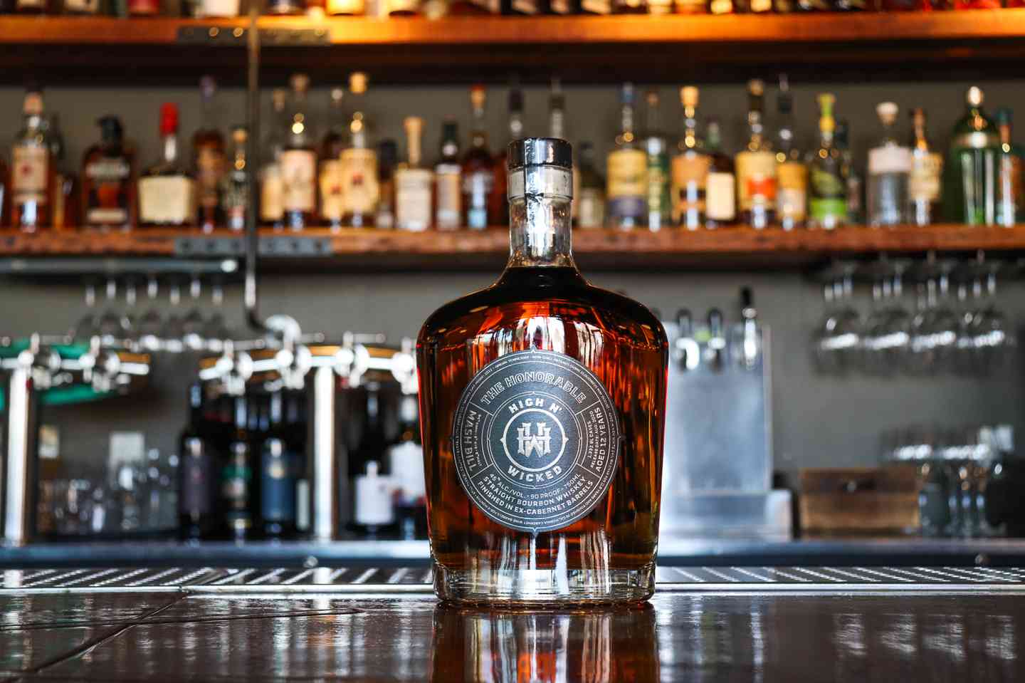 High N' Wicked "The Honorable" 12 Year Straight Bourbon Whiskey