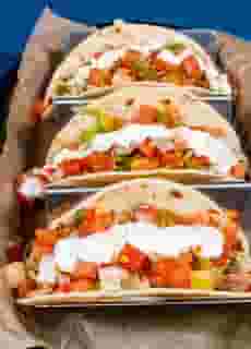 Three tacos