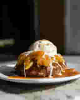 Apple Cider Donut Sundae