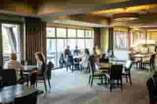 Large seating area