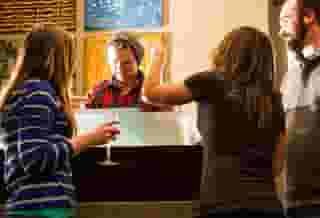 Women enjoying a drink