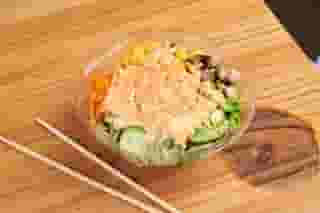 shrimp veggie bowl