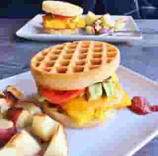 Cali Dreamin Waffle Sandwhich