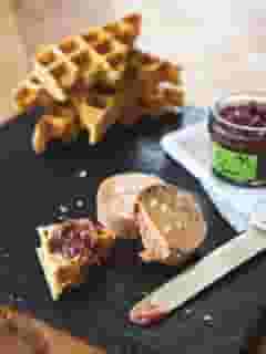 foie and waffles