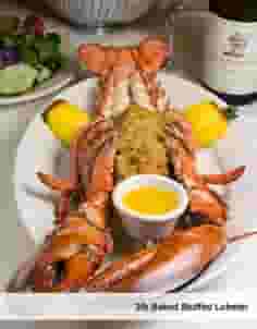 Baked Stuffed Lobster
