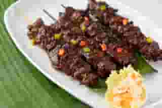 Filipino Pork Barbeque Skewer