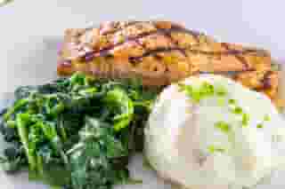 Honey Bourbon Salmon