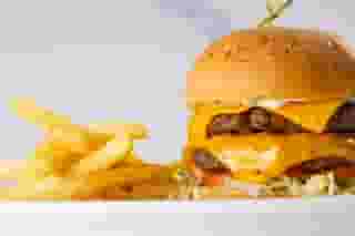 Impossible Vegan Double Stack Burger