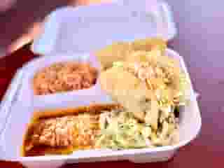 Weekly Special: Enchilada and Two Crispy Tacos