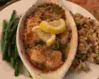 Baked Scallops