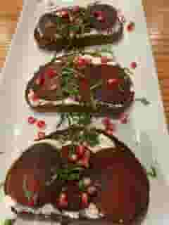 Beet & Ricotta Toast