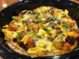 Sweet Potato Hash Breakfast Pizza
