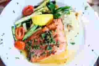 salmon picatta
