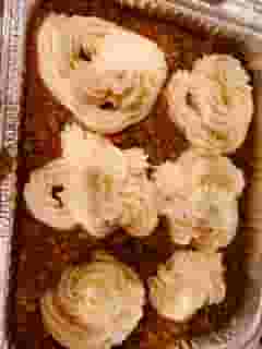 Family Style Sweet Shepherd's Pie & Rolls