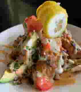 Salmon Avocado Ancho Chili Bowl