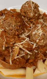 Louisiana Meatball Bolognese
