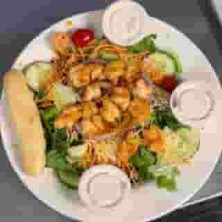 Buffalo Shrimp Salad
