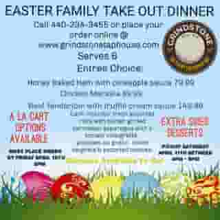 Easter Family Take Out Dinner Grindstone Tap House American