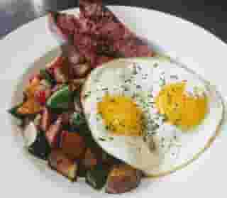 Grilled Sausage Breakfast