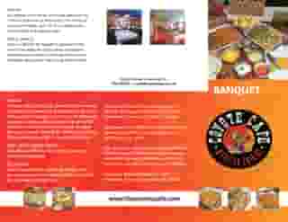 banquet menu