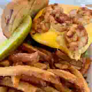 Shrimp Dip Burger