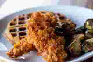 Chicken and waffles