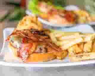 Lunch Feature: Roasted Vegetable Grilled Cheese