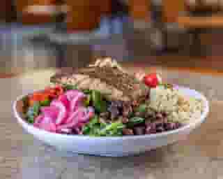 Jerk Salmon Power Bowl