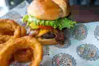 Smoked Cheddar Bacon Burger*