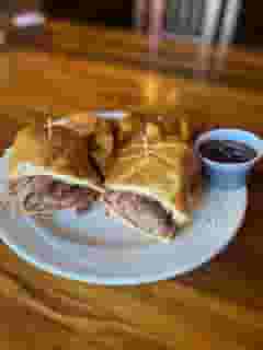 Barbecue Tri-Tip Sandwich
