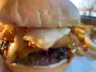 Bam Bam Cheese Curd Burger