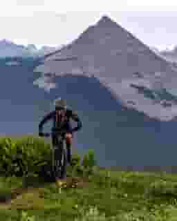 Hayley Ohl Mountain Biking the Colorado Trail