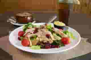 Grilled Turkey Craisin Walnut Salad