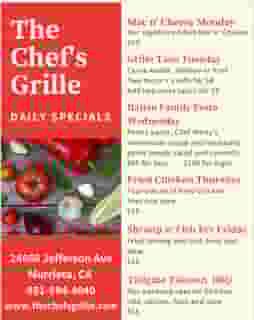 DAILY SPECIALS