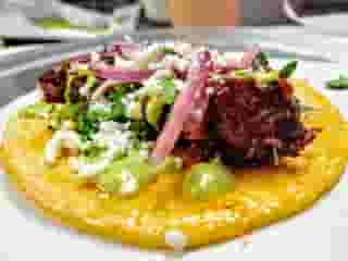 Chicharron Prensado Taco