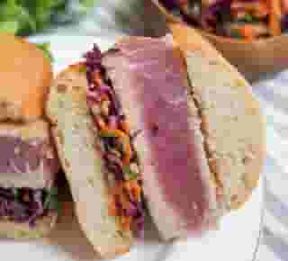 Seared Ahi Tuna Sandwich