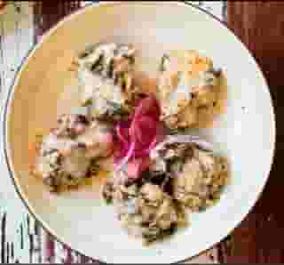 Smoked Oyster Rockefeller