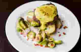 Nutty Radishes & Brussel Sprouts