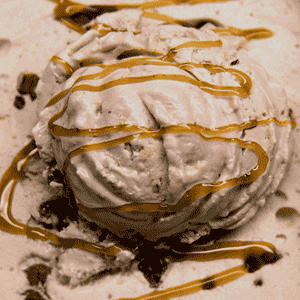 caramel ice cream