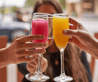 Mimosas and Bellinis
